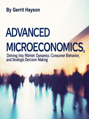 cover image of Advanced Microeconomics